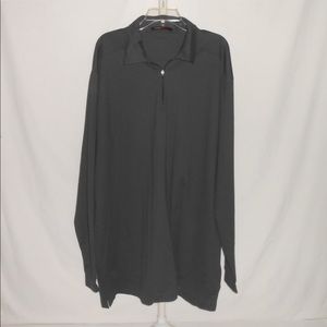 Men’s Sz. XXLT Tiger Wood Collection Golf Pullover Golf Polo Long Sleeves ¼ Zip